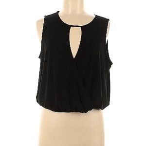 BCBGeneration Sleeveless Keyhole Top